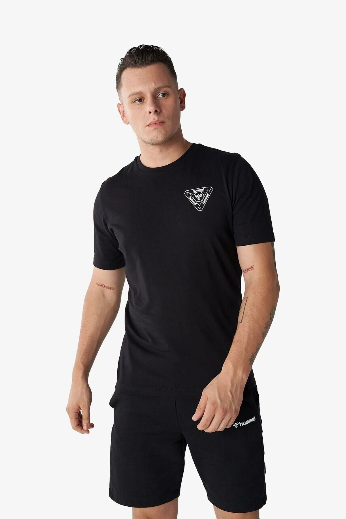HUMMEL ERKEK KISA KOL T-SHIRT hmlT-IC ICO REGULAR MESSMER T-SHIRT 911864