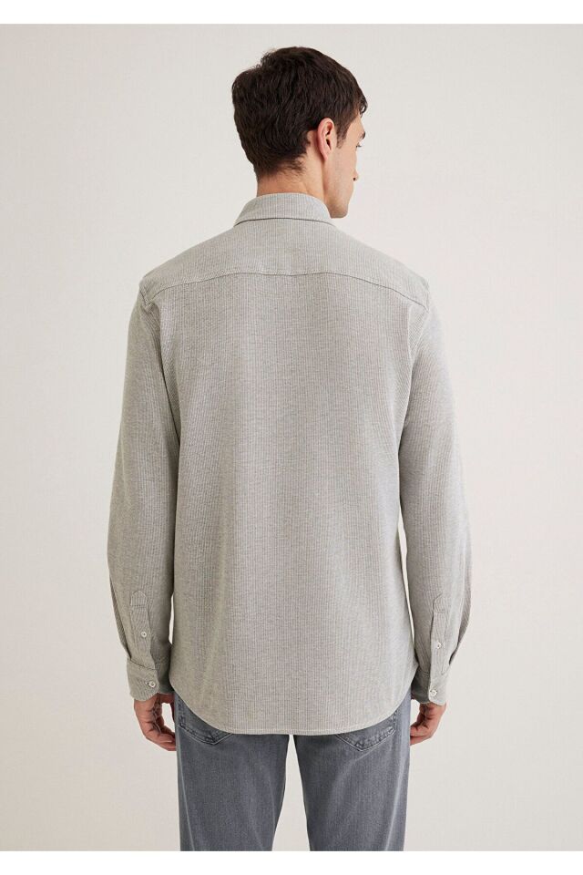 MAVİ ERKEK UZUN KOL GÖMLEK Smokey Olive 0211524-86961