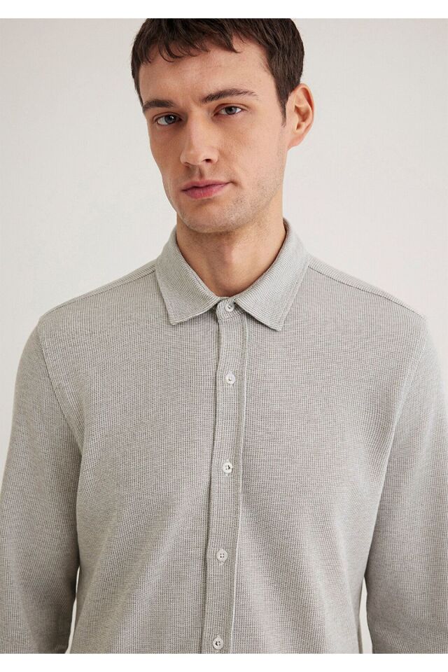 MAVİ ERKEK UZUN KOL GÖMLEK Smokey Olive 0211524-86961