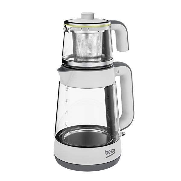 BEKO FLORAL BEYAZ CAM ÇAY MAKİNESİ CM 5964