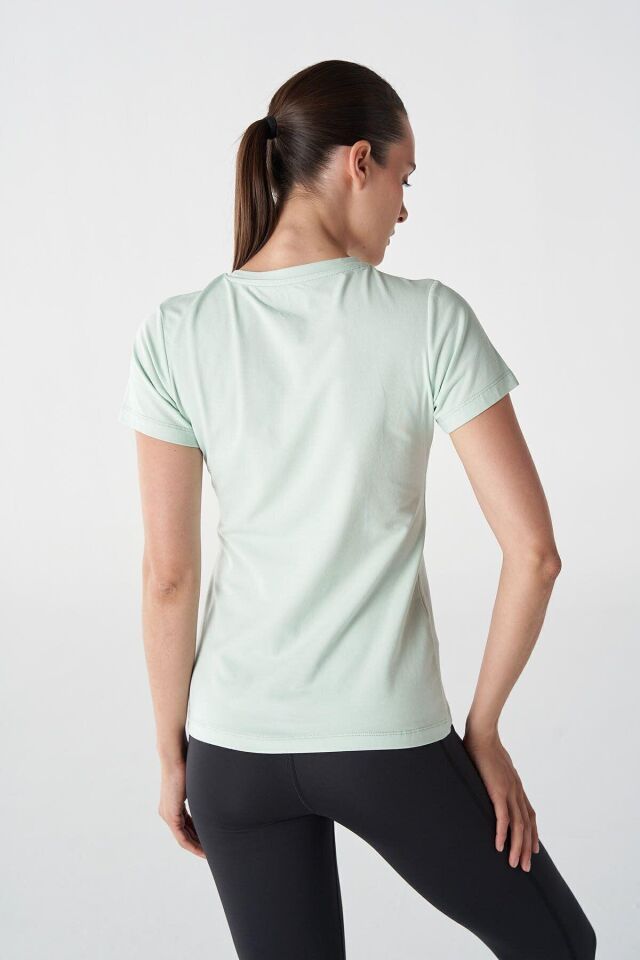 HUMMEL KADIN KISA KOL T-SHIRT DENI T-SHIRT