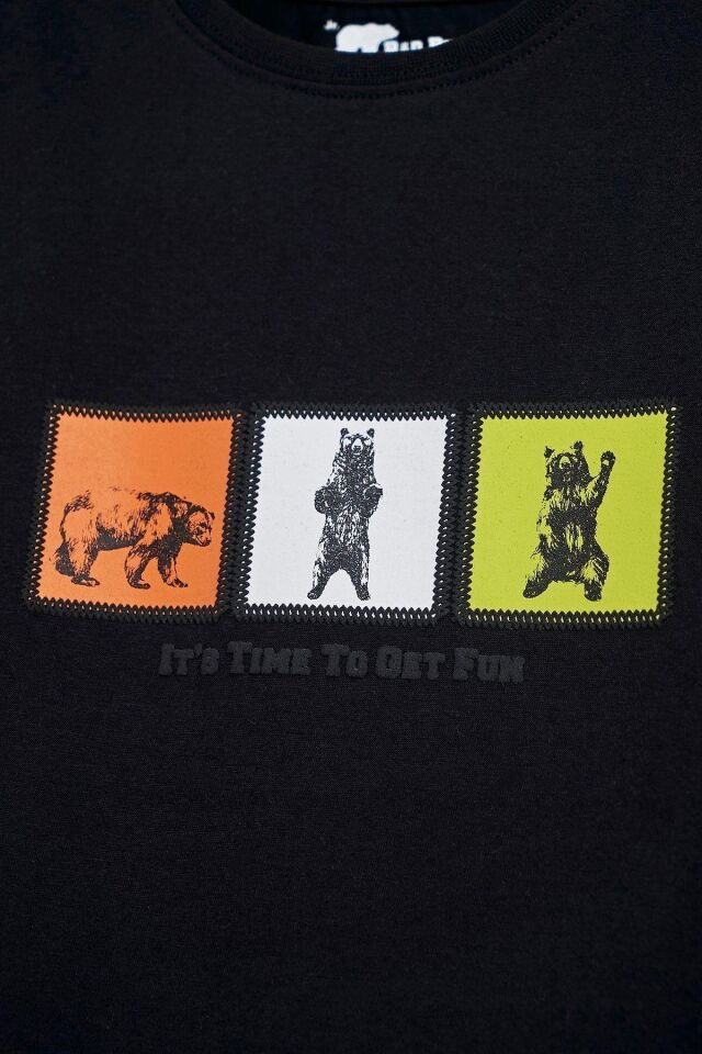 BAD BEAR ERKEK ÇOCUK ENTREE JR TİŞÖRT 25.06.07.002