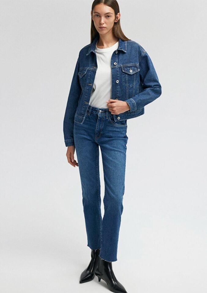 MAVİ KADIN VIOLA Dark Brushed Premium Blue 101048-85290 MAVİ - 28/27