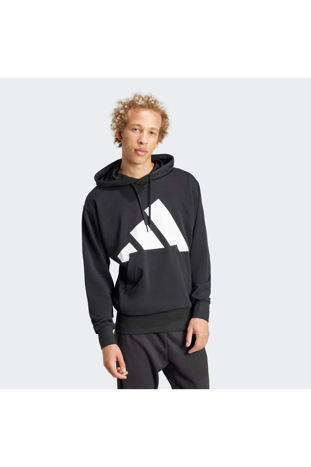 ADİDAS ERKEK KAPÜŞONLU SWETSHIRT M BL FT HD IN6164