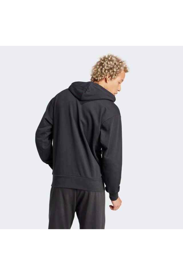 ADİDAS ERKEK KAPÜŞONLU SWETSHIRT M BL FT HD IN6164