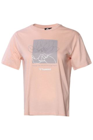 HUMMEL KIZ ÇOCUK KISA KOL T-SHIRT GRENADA T-SHIRT 911581 TURUNCU - XS