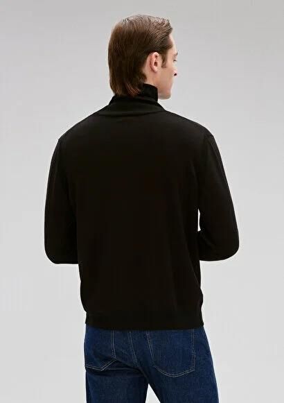 MAVİ ERKEK BOĞAZLI KAZAK Siyah 0710127-900