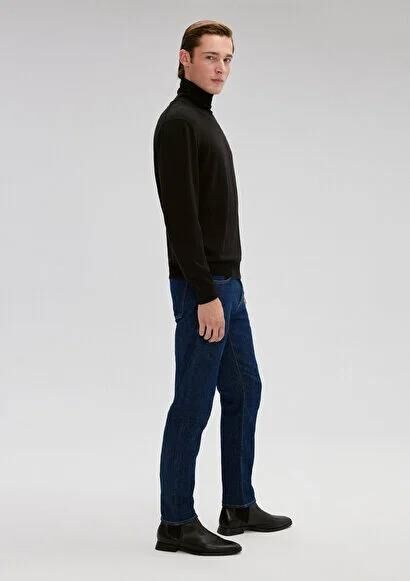 MAVİ ERKEK BOĞAZLI KAZAK Siyah 0710127-900