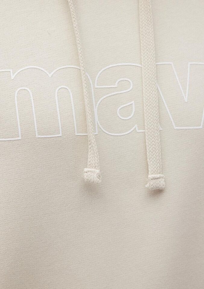 MAVİ ERKEK LOGO KAPÜŞONLU SWEATSHIRT  Kum Beji 065606-70134