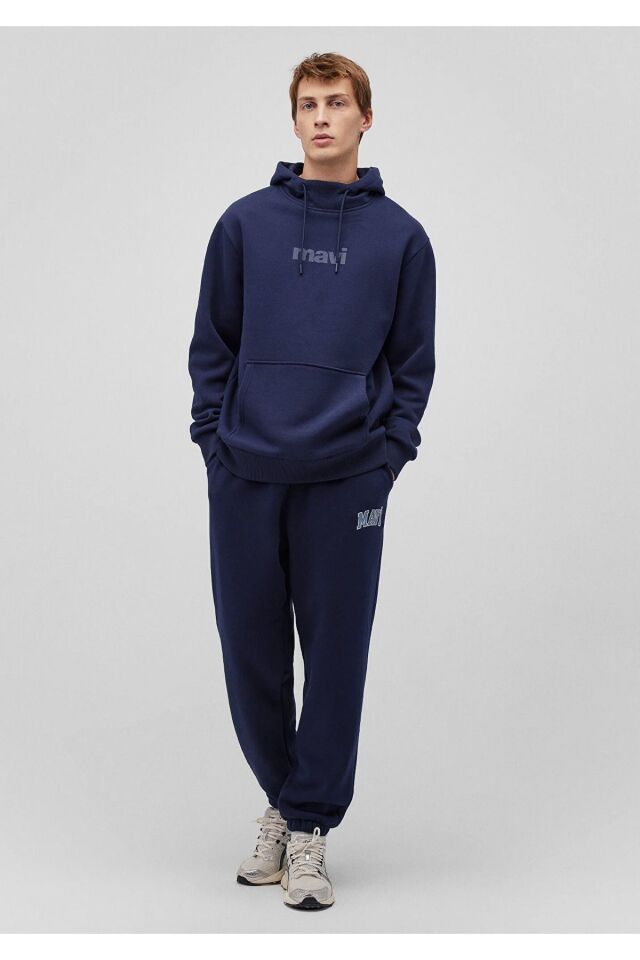 MAVİ ERKEK MAVİ BASKILI EŞOFMAN ALTI Derin Lacivert 0010207-70497