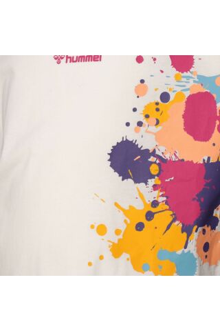 HUMMEL KIZ ÇOCUK KISA KOL T-SHIRT LALUN T-SHIRTS S/s 911593 OFF WHITE - 14