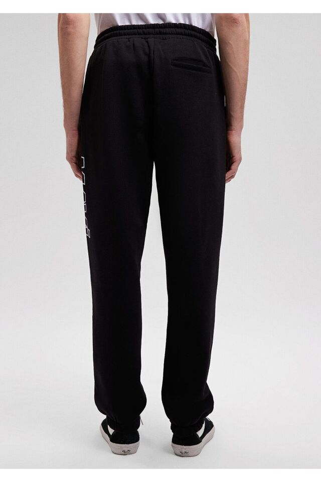 MAVİ ERKEK MAVİ BASKILI EŞOFMAN ALTI Siyah 0010208-900