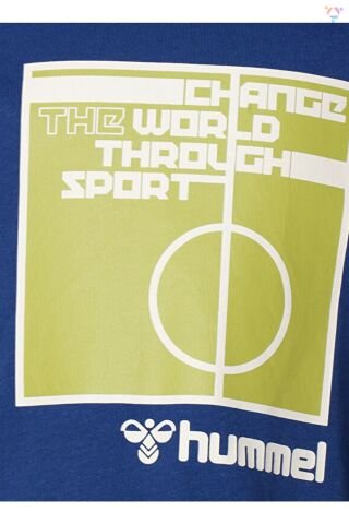 HUMMEL KIZ ÇOCUK KISA KOL T-SHIRT NALA T-SHIRT S/S 911598 LACİVERT - 10