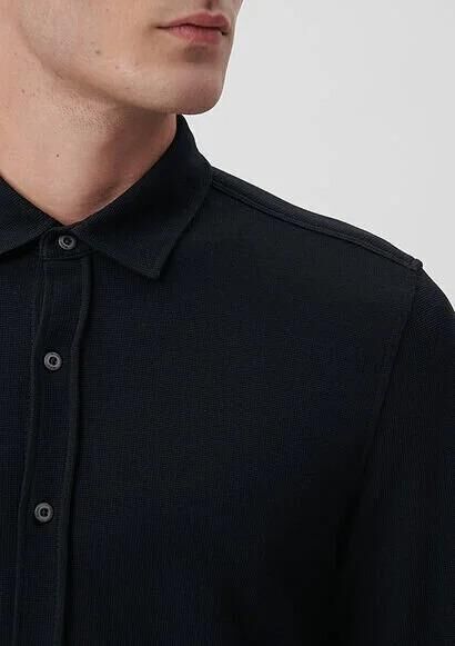 MAVİ ERKEK UZUN KOL GÖMLEK Siyah 0210408-900