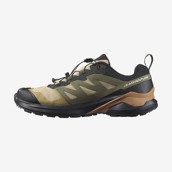 SALOMON ERKEK X-ADVENTURE GTX PATİKA KOŞUSU AYAKKABISI L47321300 SAFARİ - 42
