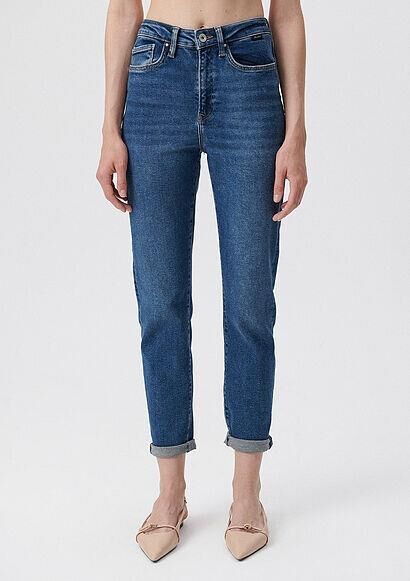 MAVİ KADIN STAR Mid Brushed GOLD SHAPE 101077-85261