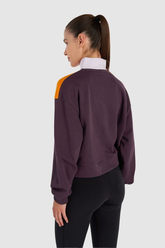 HUMMEL KADIN FERMUARLI SWEATSHIRT JOLIE ZIP NECK SWEATSHIRT 921997