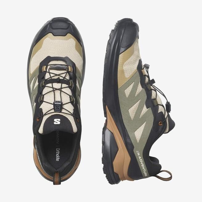 SALOMON ERKEK X-ADVENTURE GTX PATİKA KOŞUSU AYAKKABISI L47321300 SAFARİ - 45