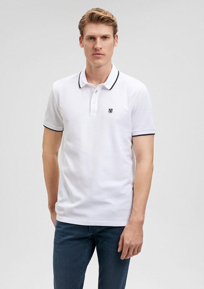 MAVİ ERKEK POLO TISÖRT Beyaz 066039-620