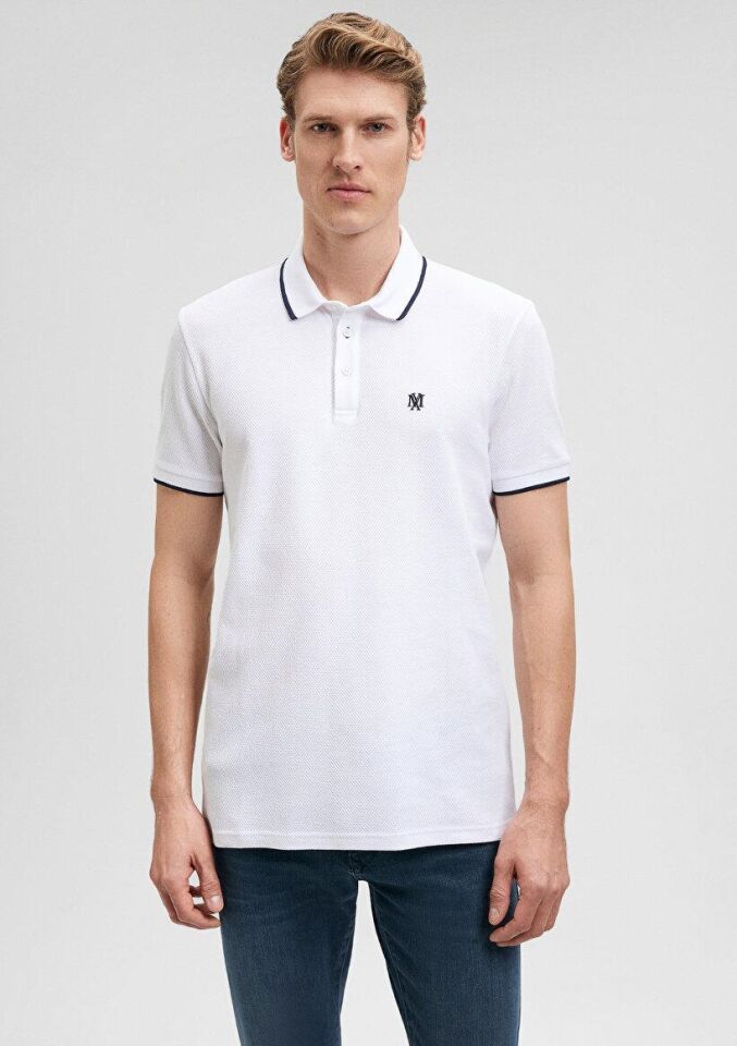 MAVİ ERKEK POLO TISÖRT Beyaz 066039-620