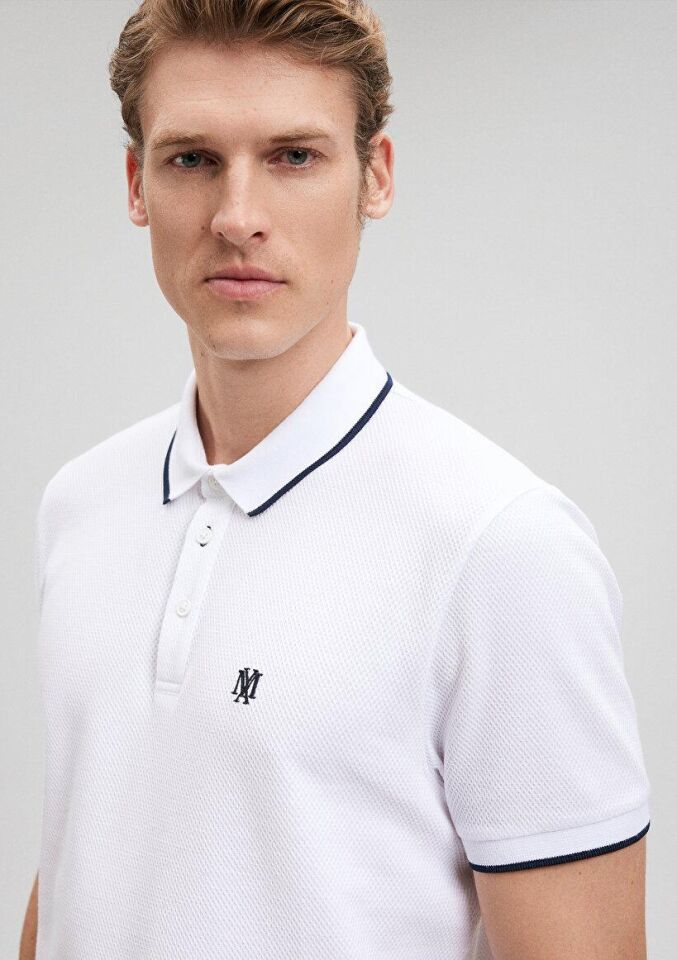 MAVİ ERKEK POLO TISÖRT Beyaz 066039-620