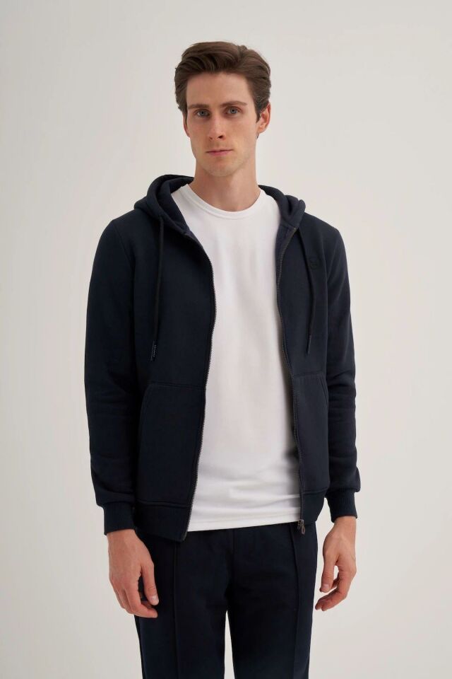 CAZADOR ERKEK 5617 3 İPLİK SWEAT HIRKA 24KCEEO05617