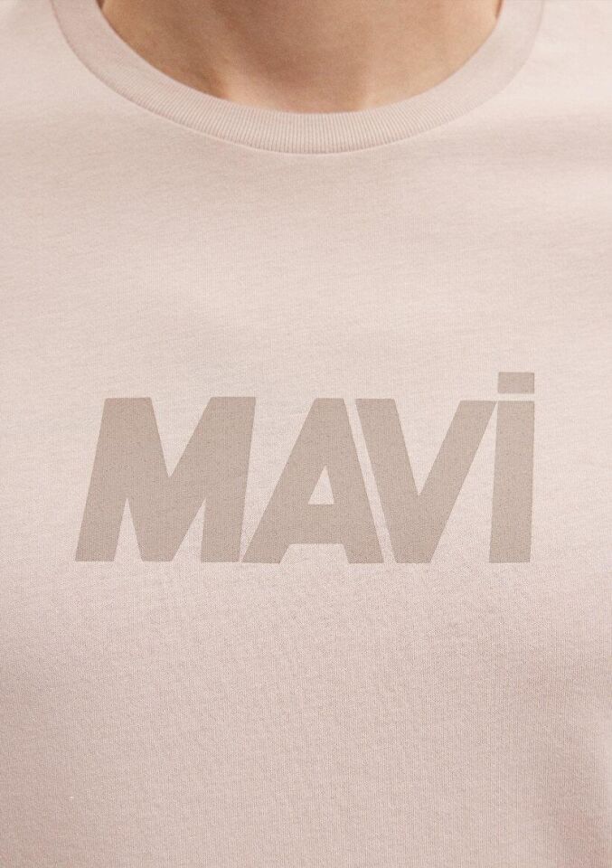 MAVİ ERKEK MAVİ BASKILI TİŞÖRT  Mantar 066846-70043
