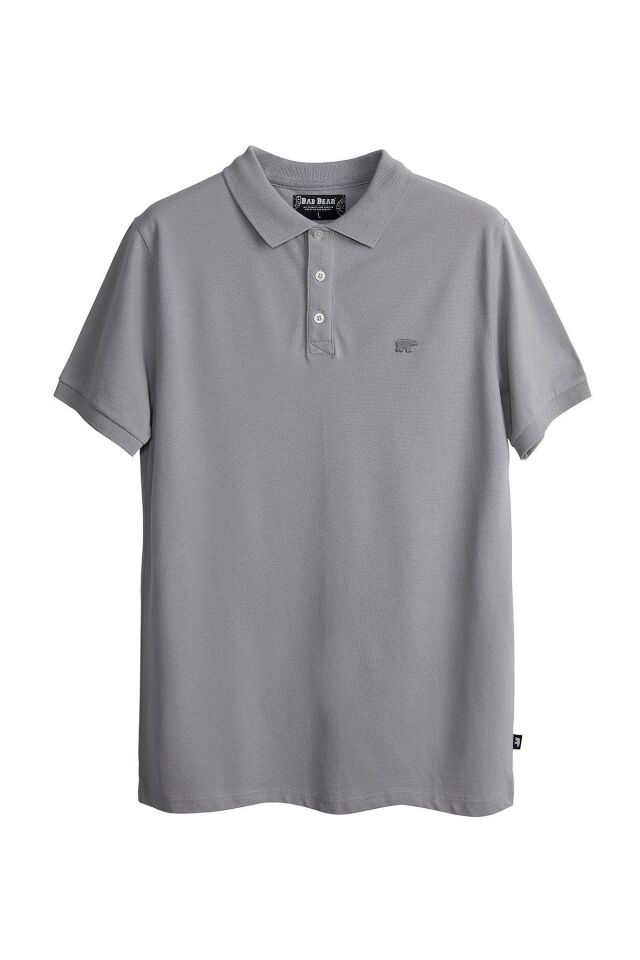 BAD BEAR ERKEK STARK POLO TİŞÖRT 21.01.07.051 GRİ - L