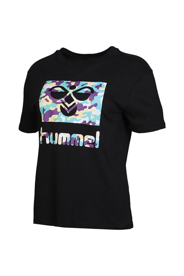 HUMMEL KADIN KISA KOL T-SHIRT BERTA T-SHIRT S/S TEE 910885