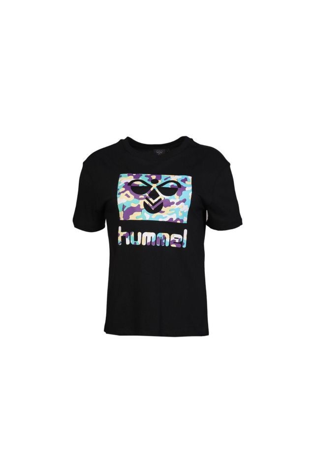 HUMMEL KADIN KISA KOL T-SHIRT BERTA T-SHIRT S/S TEE 910885