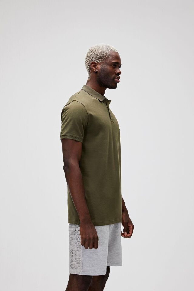 BAD BEAR ERKEK STARK POLO TİŞÖRT 21.01.07.051 HAKİ - L