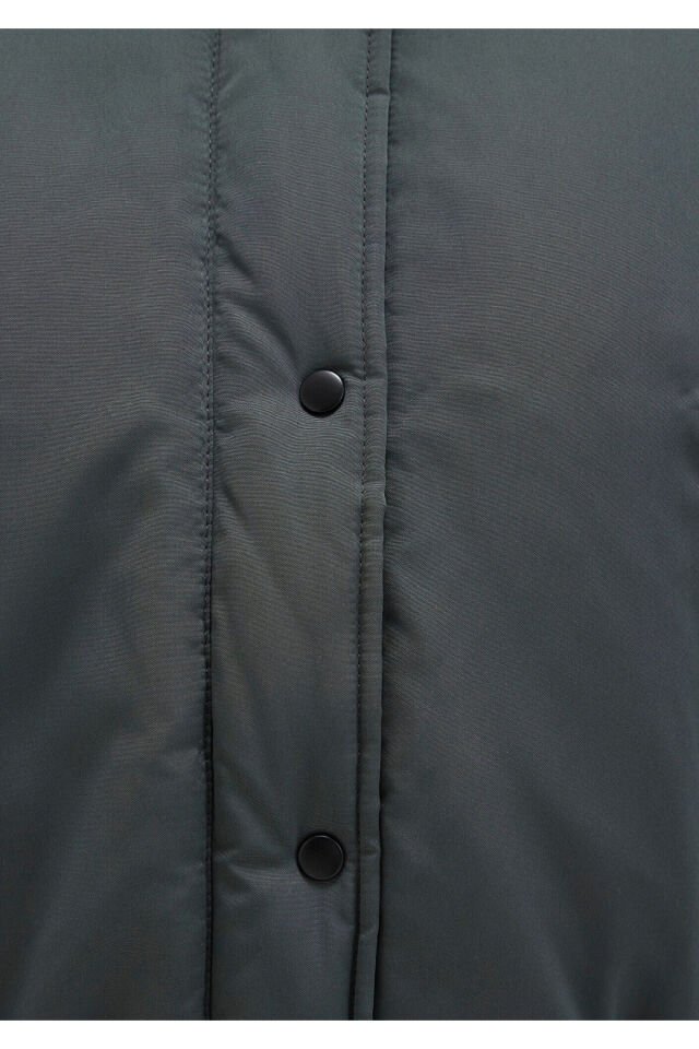 MAVİ KADIN BASKILI CEKET Yosun Yeşili 1110269-71598