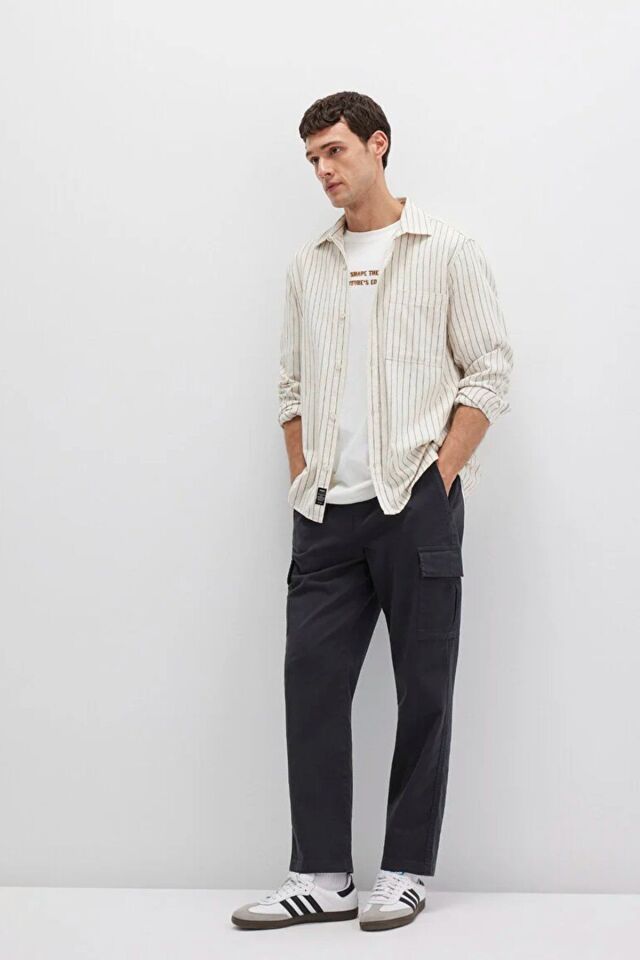 MAVİ ERKEK KARGO PANTOLON Jet Siyah 0010552-71379