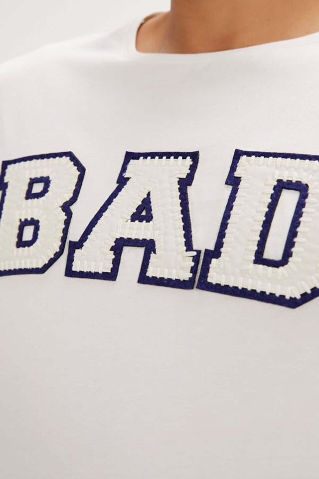 BAD BEAR ERKEK FELT T-SHIRT 24.01.07.036