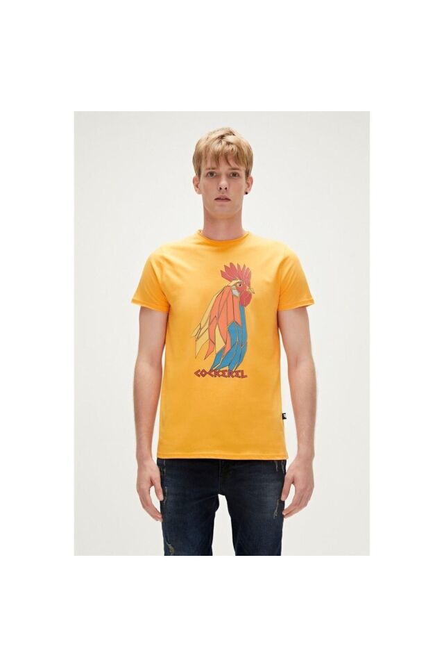 BAD BEAR ERKEK T-SHIRT COCKEREL  T-SHIRT 23.01.07.012