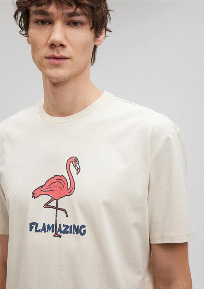 MAVİ ERKEK FLAMAZING TİŞÖRT Açık Bej 0612067-70055