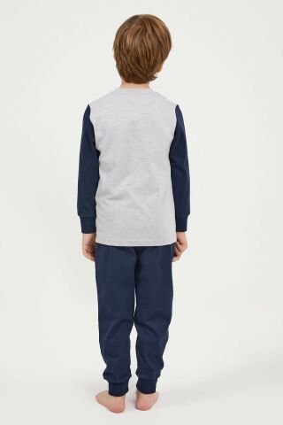 SUPERMAN ERKEK ÇOCUK İKİLİ TAKIM L1530-3 GRİMELANJ - 7-8