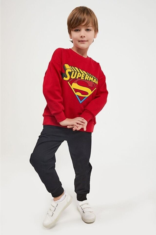 SUPERMAN ERKEK ÇOCUK EŞOFMAN TAKIMI L1531-3