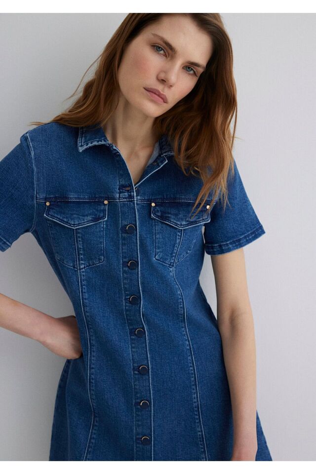 MAVİ KADIN HELEN Dark Blue Gold Premium 1310612-89216