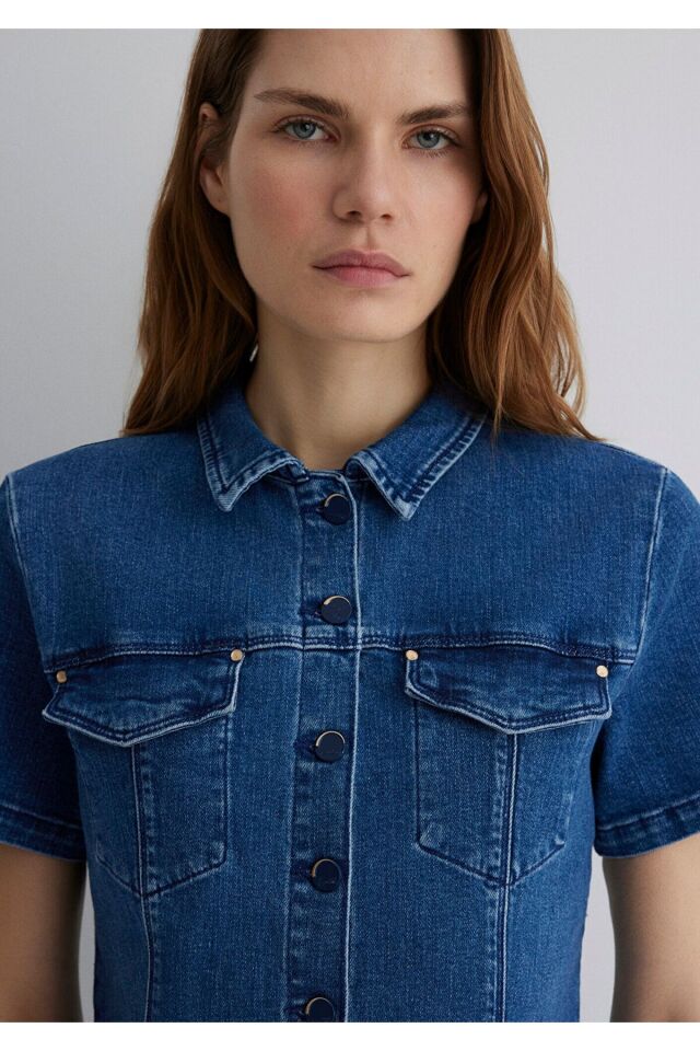 MAVİ KADIN HELEN Dark Blue Gold Premium 1310612-89216