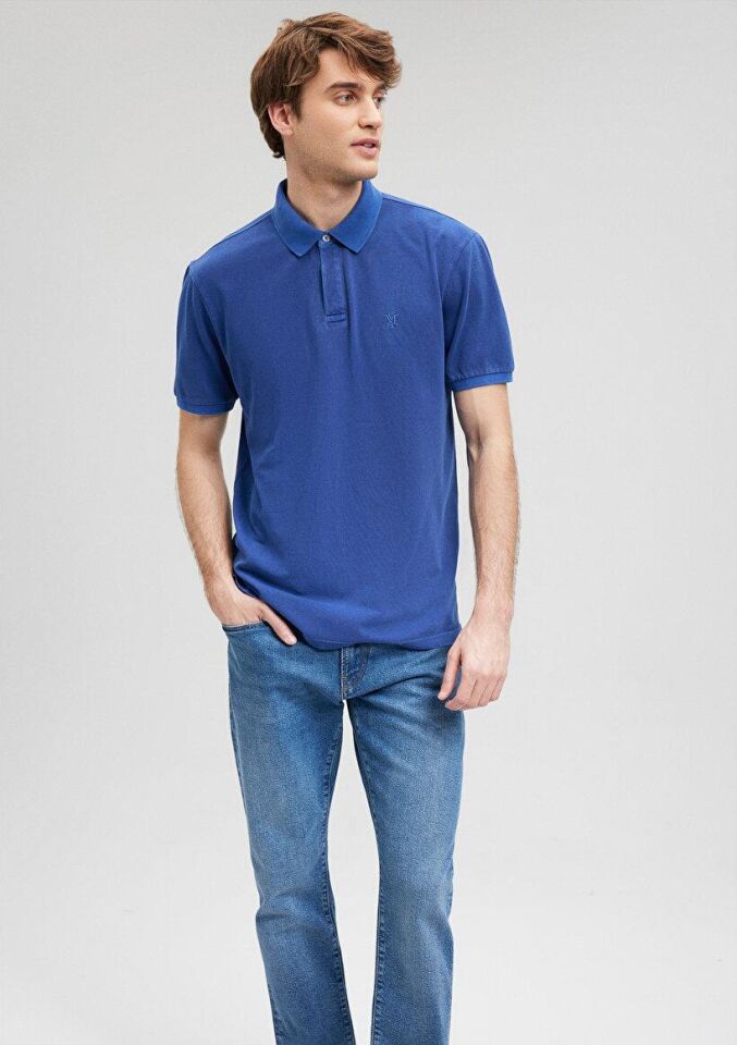MAVİ ERKEK POLO TİŞÖRT Derin Deniz Mavi 0612013-70907