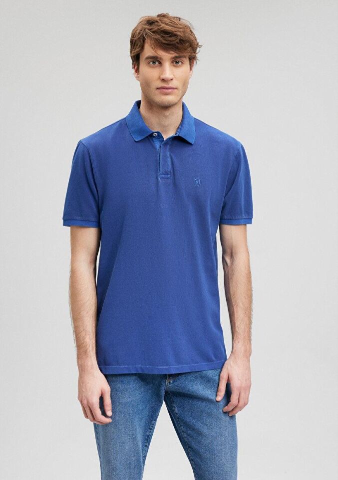 MAVİ ERKEK POLO TİŞÖRT Derin Deniz Mavi 0612013-70907