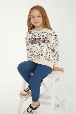 SNOOPY KIZ ÇOCUK EŞOFMAN TAKIMI L1536-3