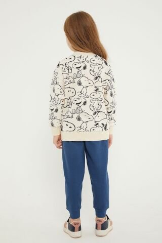 SNOOPY KIZ ÇOCUK EŞOFMAN TAKIMI L1536-3