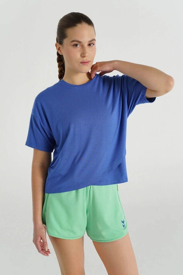 HUMMEL KADIN KISA KOL T-SHIRT HMLBORNEO T-SHIRT S/S 912076