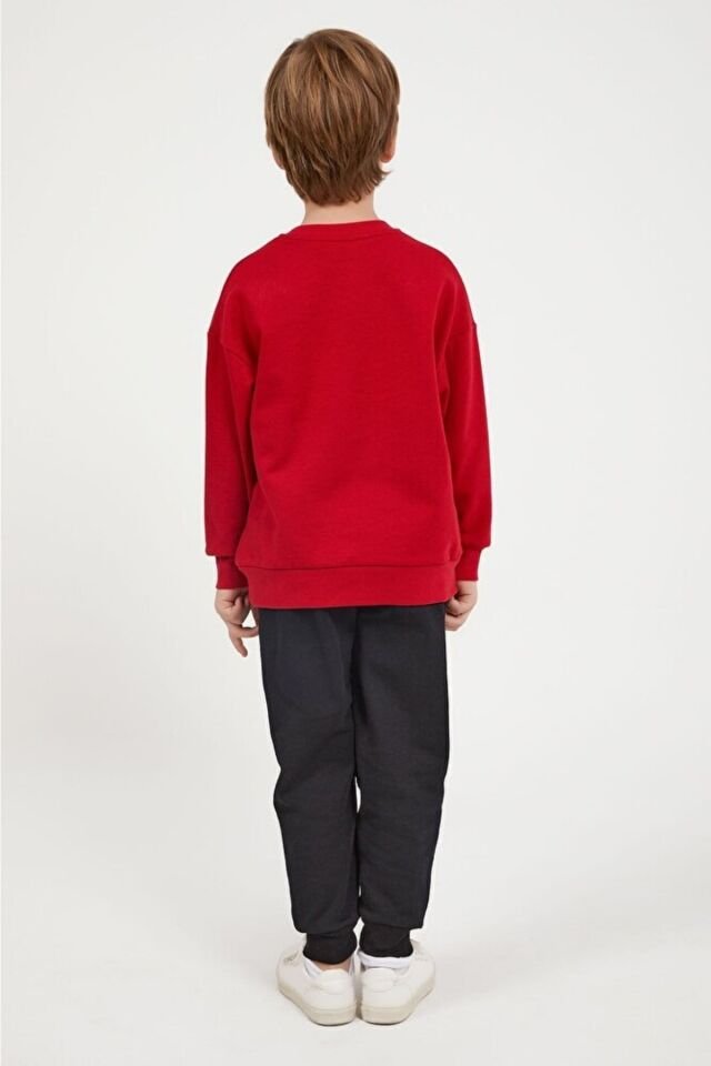 SUPERMAN ERKEK ÇOCUK EŞOFMAN TAKIMI L1531-3 KIRMIZI - 7-8