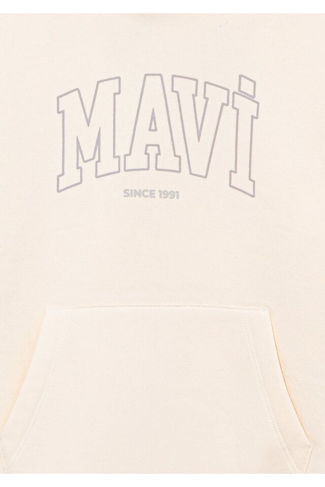MAVİ ÇOCUK MAVİ LOGO BASKILI KAPÜŞONLU SWEATSHIRT B 6S10052-70072