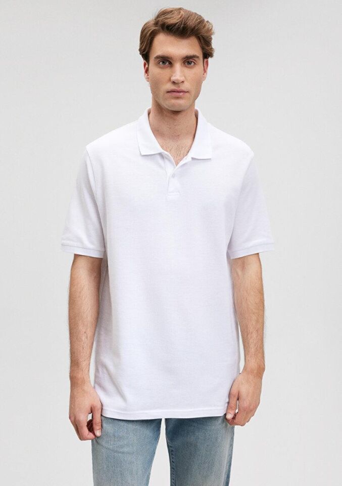 MAVİ ERKEK POLO TİŞÖRT Beyaz 0611859-620