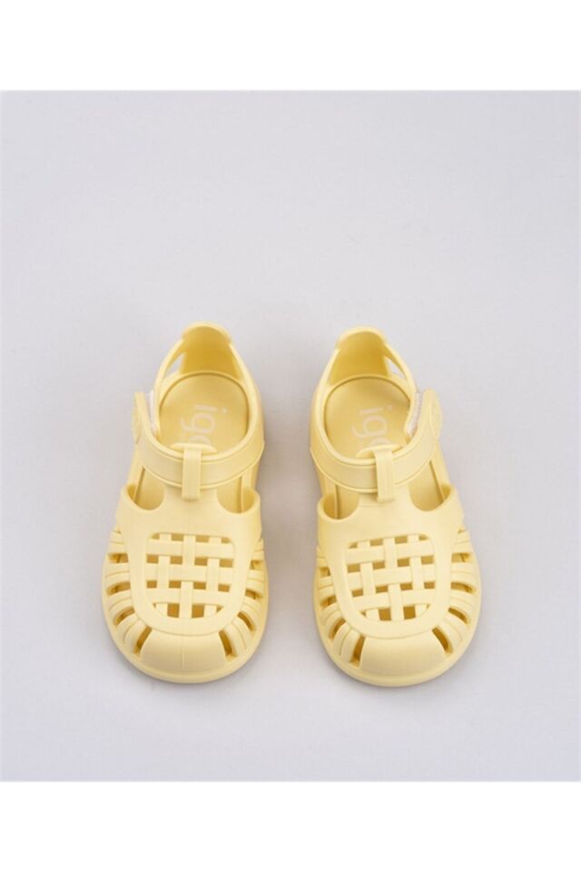 IGOR  ÇOCUK SARI S10271 TOBBY SOLID SANDALET S10271-IGR224