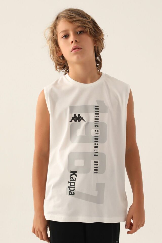 KAPPA ERKEK ÇOCUK KOLSUZ T-SHIRT 381X4RW